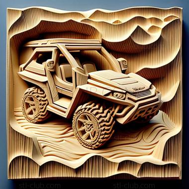 3D мадэль Kawasaki Teryx4 (STL)